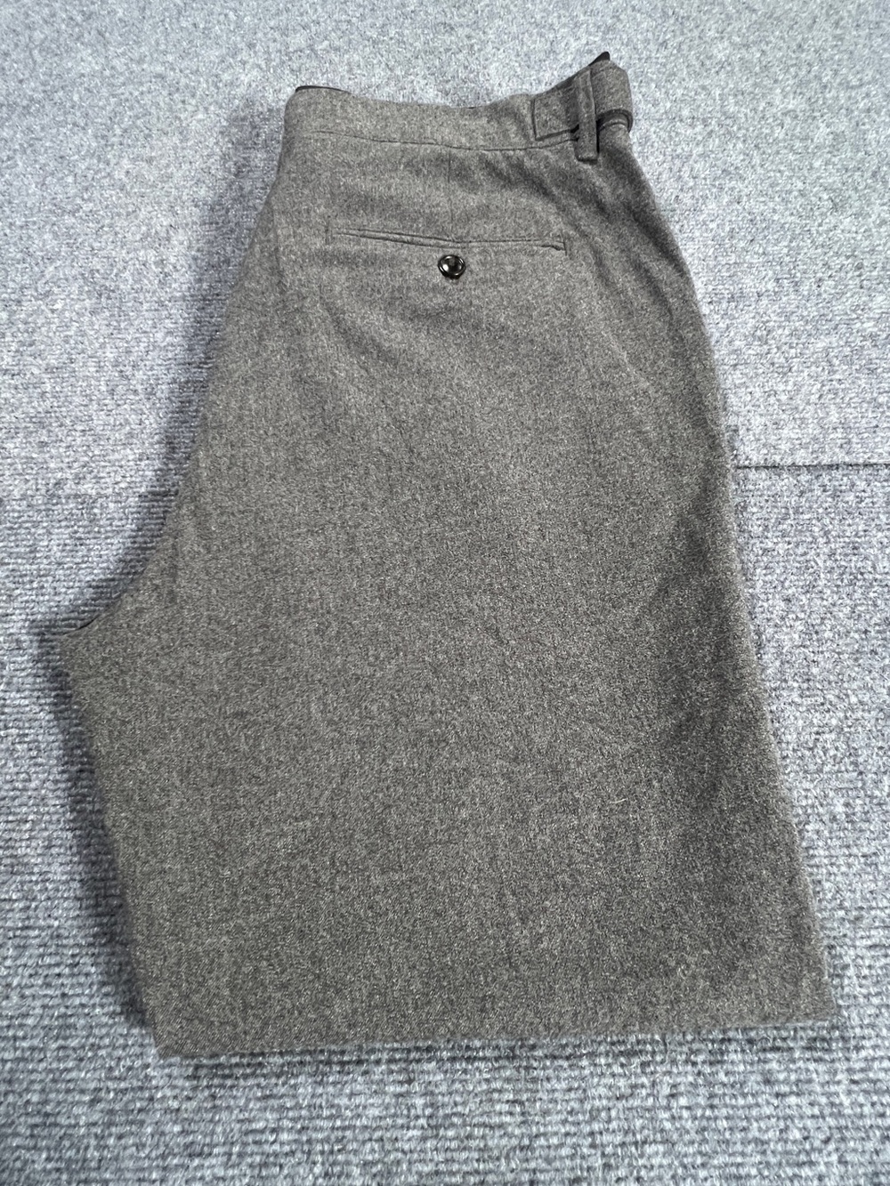 Wool-Blend Dress Pants